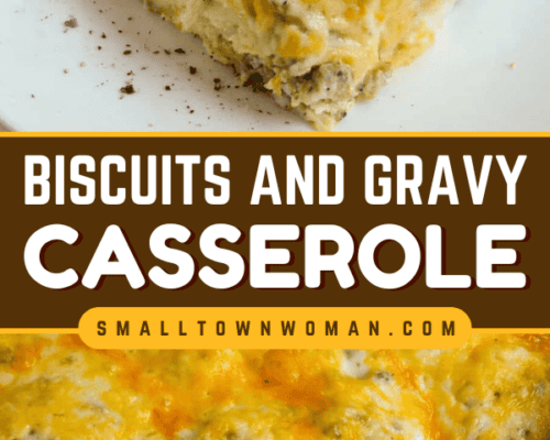 Biscuits and Gravy Casserole