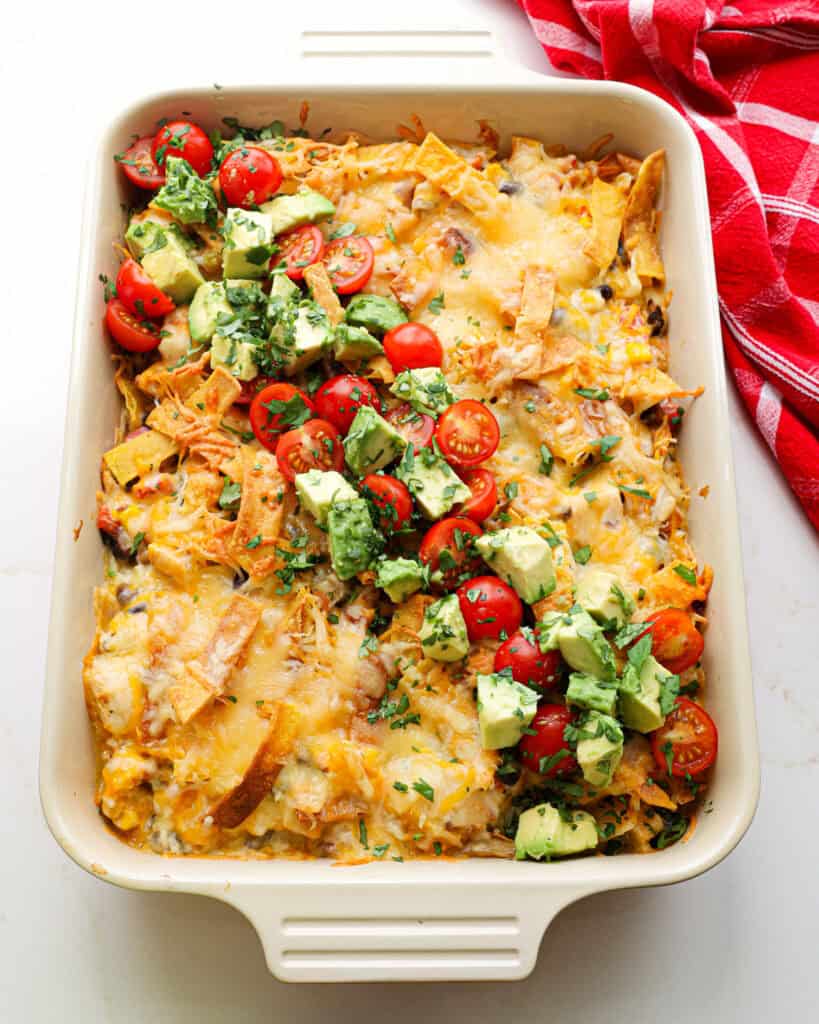 Chicken Taco Casserole