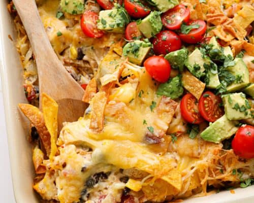 Chicken Taco Casserole