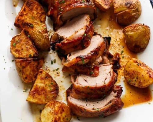 Bacon Wrapped Pork Tenderloin