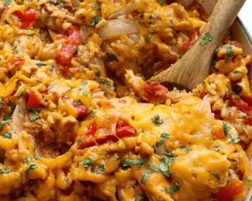 Chicken Fajita Casserole