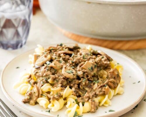Ground Beef Stroganoff