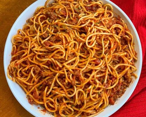 Instant Pot Spaghetti