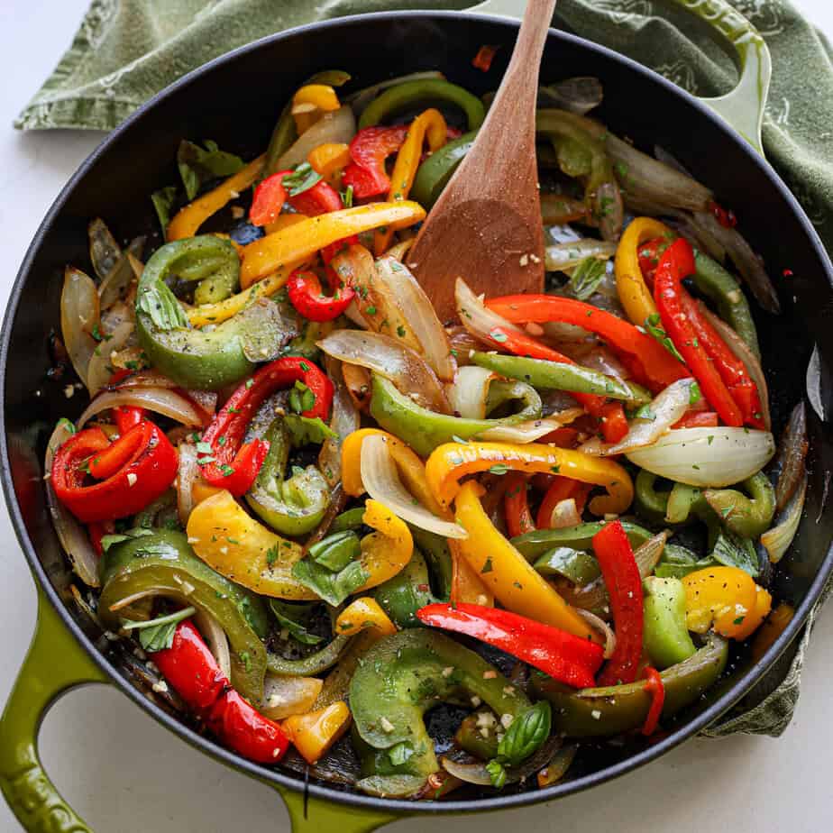 Sauteed Peppers and Onions