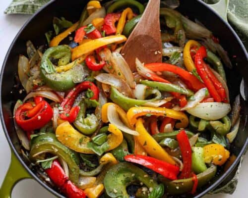 Sauteed Peppers and Onions