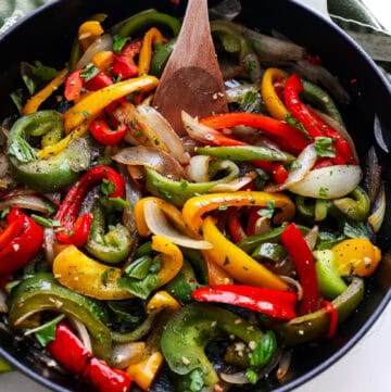 Sauteed Peppers and Onions