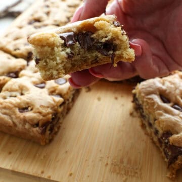Chocolate Chip Cookie Bars