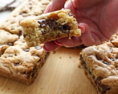 Chocolate Chip Cookie Bars