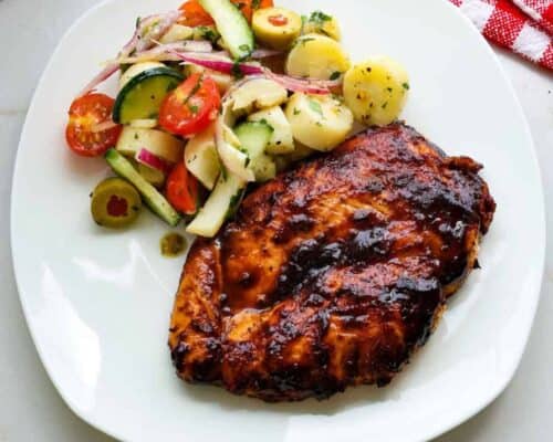 Oven Baked BBQ Chicken