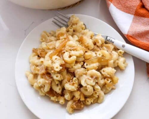 French Onion Mac and Cheese