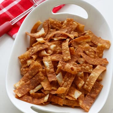 Fried Wonton Strips