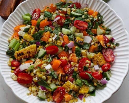 Grilled Corn Salad