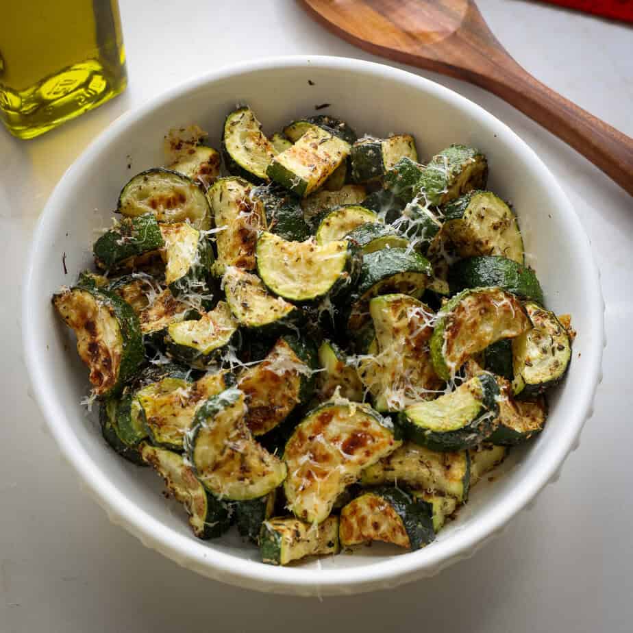 Oven Roasted Zucchini