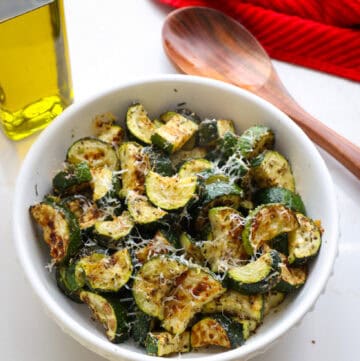 Oven Roasted Zucchini