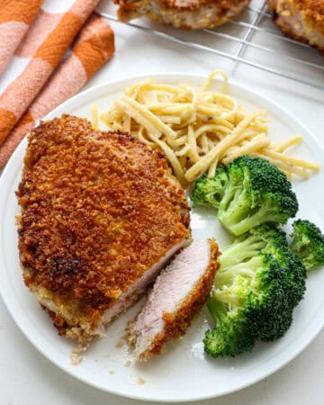 Parmesan Crusted Pork Chops
