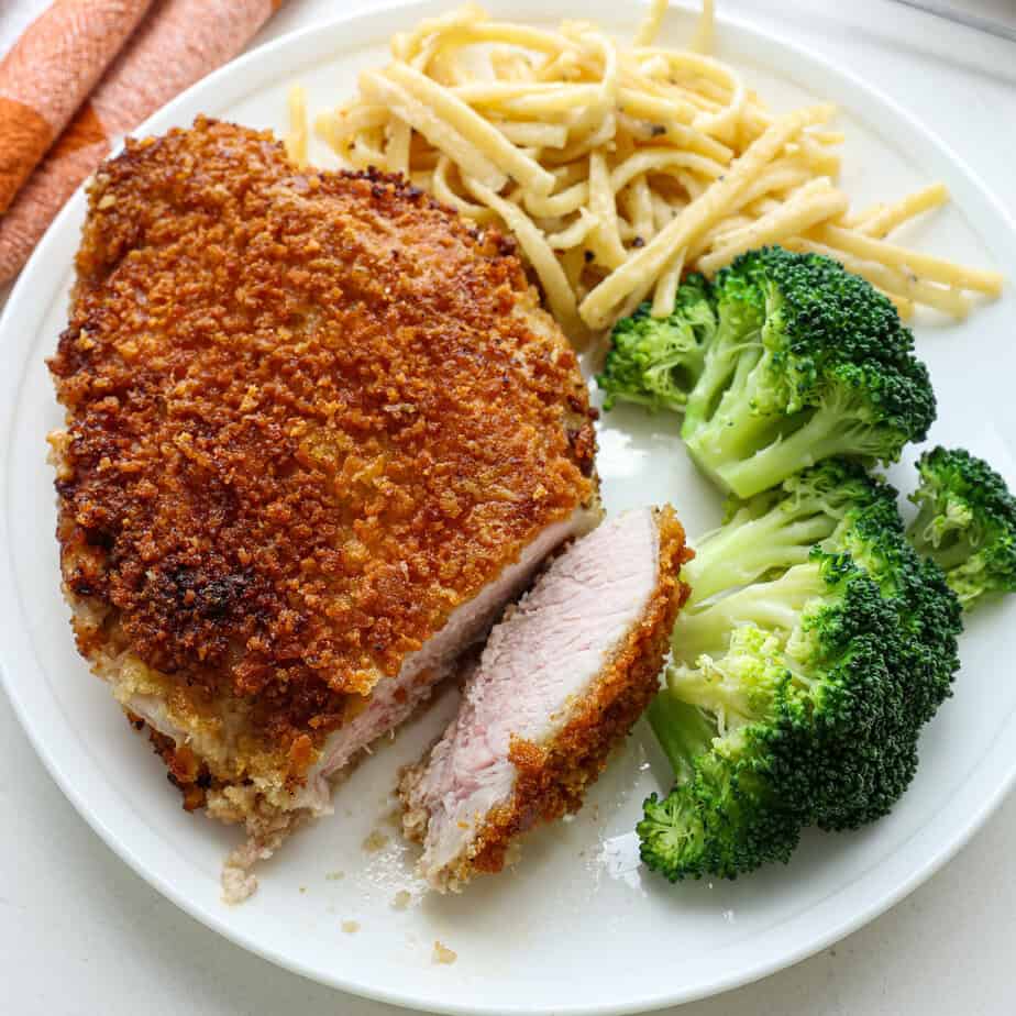 Parmesan Crusted Pork Chops