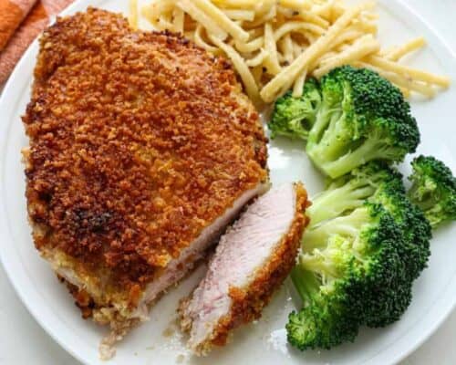 Parmesan Crusted Pork Chops