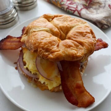 Croissant Breakfast Sandwich