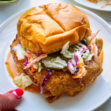 Hot Honey Chicken Sandwiches