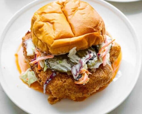 Hot Honey Chicken Sandwiches