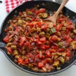 Okra and Tomatoes