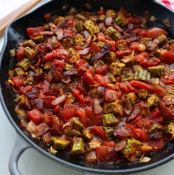 Okra and Tomatoes
