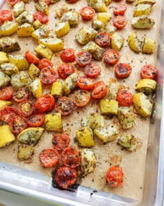 Roasted Yellow Squash
