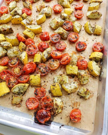 Roasted Yellow Squash