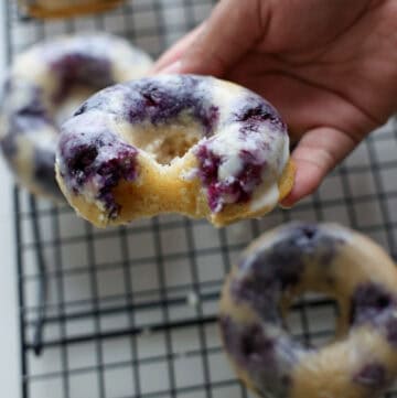 Blueberry Donuts