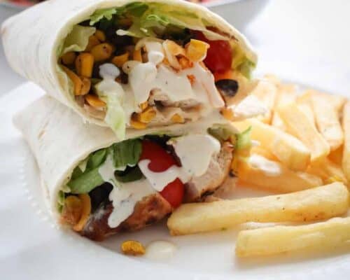 Grilled Chicken Wraps