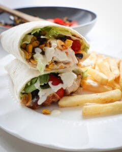 Grilled Chicken Wraps