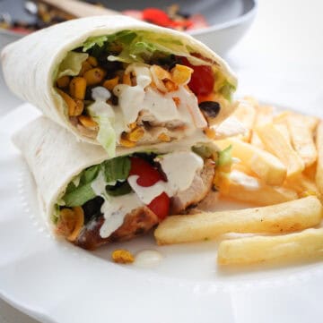 Grilled Chicken Wraps