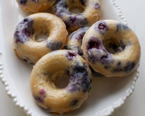 Blueberry Donuts