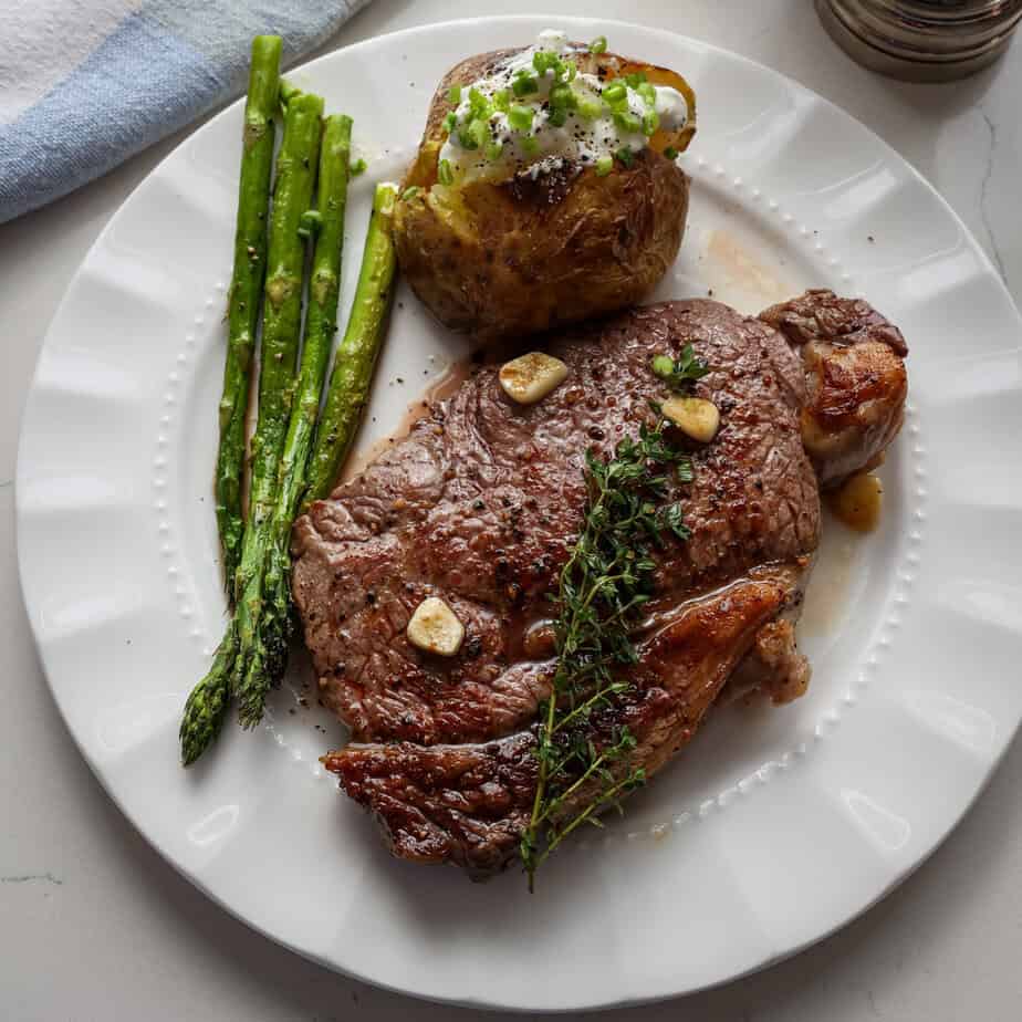 Cast Iron Skillet Steak