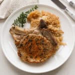Pork Chops and Rice